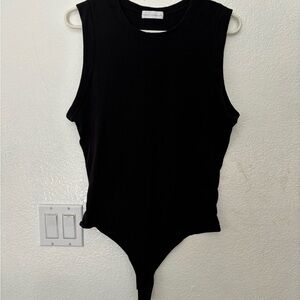 House of Harlow body suit tank thong black designer